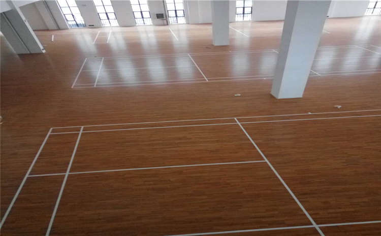 專用體育運動地板施工工藝